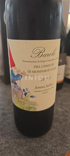 Piemonte Barolo Josetta Saffirio Del Comune di Monforte d'Alba 2021