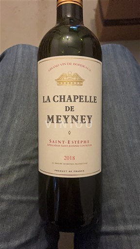 Bordeaux Saint-Estèphe La Chapelle de Meyney 2018