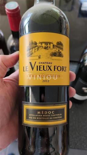 Bordeaux Médoc Cru Bourgeois Château Le Vieux Fort 2012