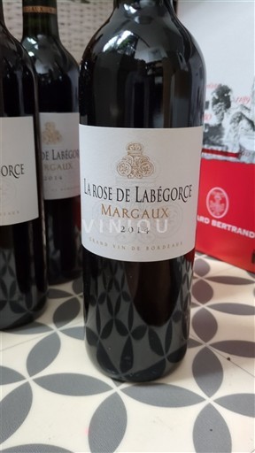 Bordeaux Margaux La Rose de Labégorce 2014