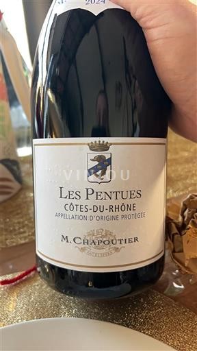 Vallée du Rhône Côtes-du-rhône M. Chapoutier Les Pentues Non Millésimé