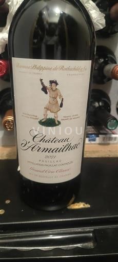 Bordeaux Pauillac Grand Cru Château Armailhac 2021