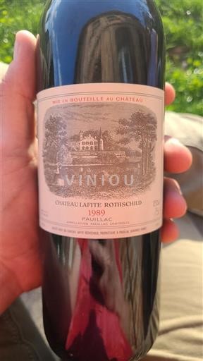 Bordeaux Pauillac Grand Cru Château Lafite Rothschild 1989