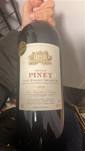 Bordeaux Saint-Émilion Grand Cru Château Piney 2019