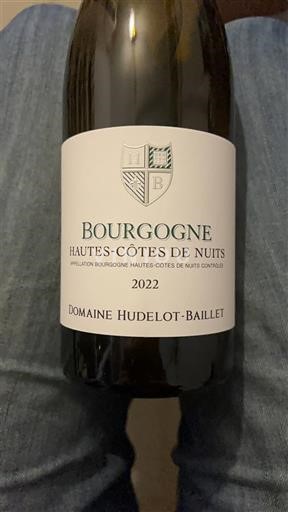 Burgundsko Hautes Côtes de Nuits Domaine Hudelot-Baillet 2022
