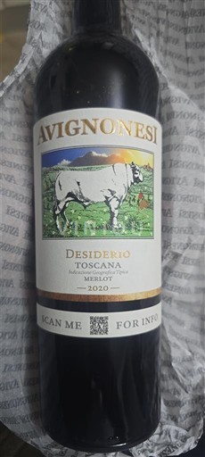 Toscana Không được chỉ định Avignonesi Desiderio 2020