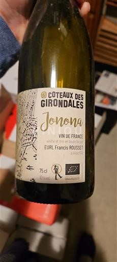 Savoie and Bugey Unspecified Coteaux des Girondales Jonona Non-Vintage