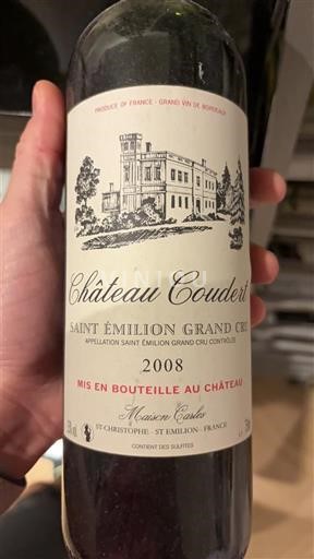 Bordéus Saint-Émilion Grand Cru Grand Cru Château Coudert 2008