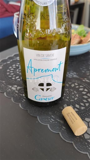 Savojsko a Bugey Apremont Domaine Cartier Neročník