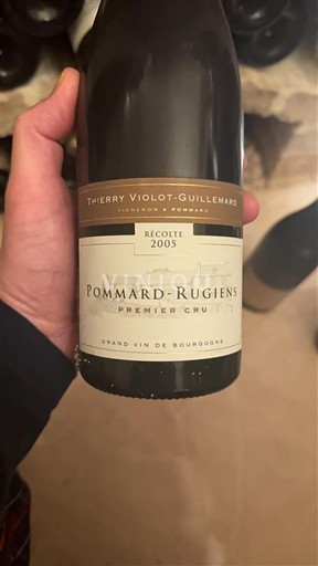 Burgundsko Pommard Premier Cru Thierry Violot-Guillemard Rugiens 2005