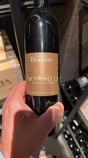 Rona dolina Rasteau Domaine Trapadis Les Souvenirs Vendange de novembre 2011