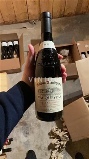 Rhônedalen Vacqueyras Maison Trintignant Les Combes 2020