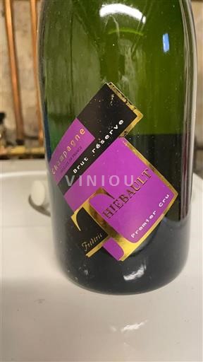 Šampanja Šampanjec Premier Cru Thiebault Brut Réserve Neleten.