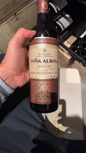 La Rioja rioja Bodegas Riojanas Viña Albina Reserva 2014