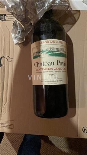 Bordeaux Saint-Émilion Grand Cru Château Pavie 1999