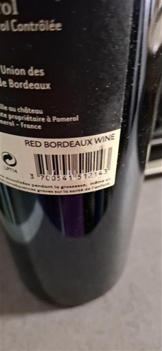 Burdeos Bordeaux Domaine La Pointe Pomerol 2014