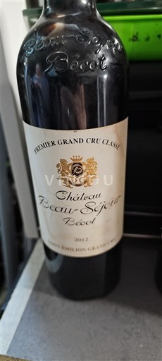 Bordeaux Saint-Émilion Grand Cru Premier Grand Cru Classé Château Beau-Séjour Bécot 2012