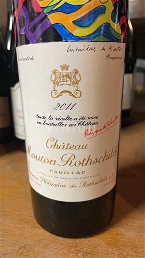 Bordeaux Pauillac Grand Cru Château Mouton Rothschild 2011