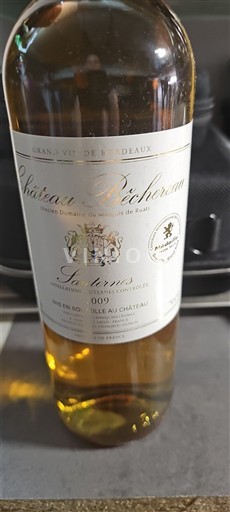 Bordeaux Sauternes Château Piéchaud 2009