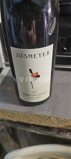 Alsace Không được chỉ định Grand Cru Josmeyer Pinot Gris 2007