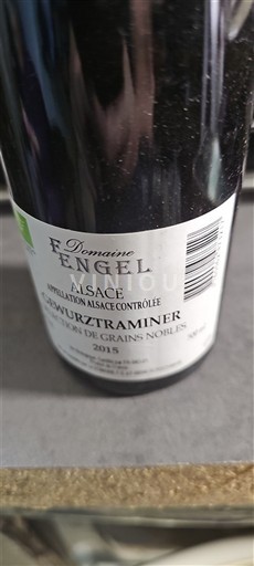 Alsace Sélection de Grains Nobles Domaine Engel 2015