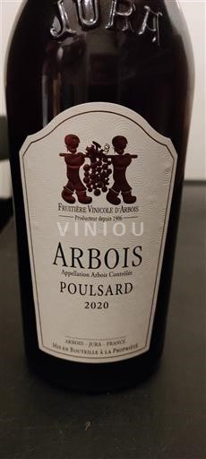 Jura Arbois Fruitière Vinicole Arbois Poulsard 2020