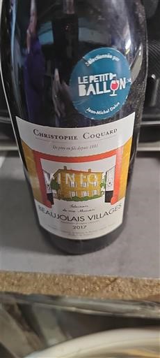 Beaujolais Beaujolais Villages Christophe Coquard 2017