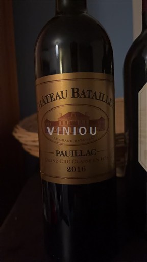 Bordeaux Pauillac Grand Cru Château Batailley 2016