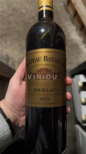 Bordéus Pauillac Grand Cru Château Batailley 2016
