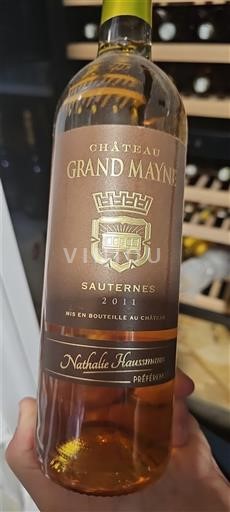 Bordeaux Sauternes Château Grand Mayne 2011