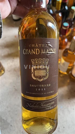 Bordeaux Sauternes Château Grand Mayne 2011