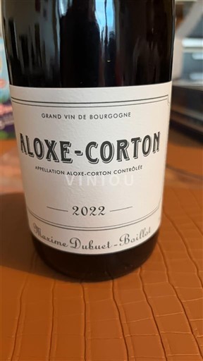 Burgundsko Aloxe-Corton Maxime Dubuet-Baillot 2022