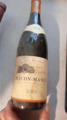 Burgundija Mâcon in Mâcon-villages Vignerons de Mancey Les Cadoles 2018