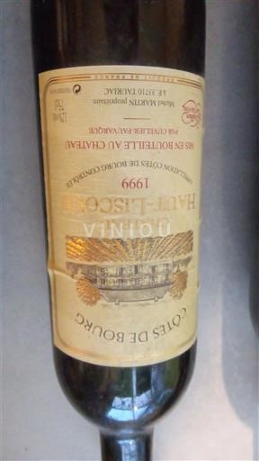 Burdeos Côtes-de-bourg Château Haut-Liscouet 1999