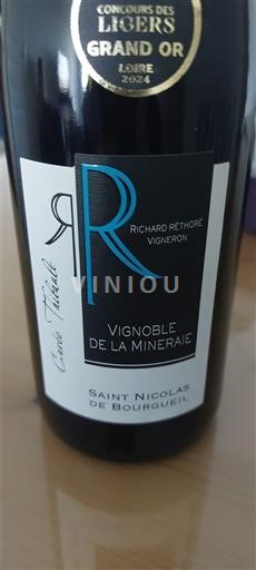 Thung lũng sông Loire Saint-Nicolas-De-Bourgueil Vignoble de la Mineraie Thibault 2023