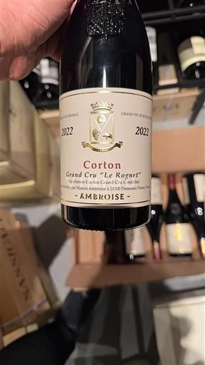 Burgundsko Corton Grand Cru Ameroise Grand Cru Le Rognet 2022