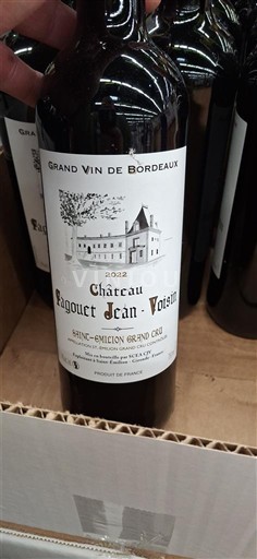Bordeaux Saint-Émilion Grand Cru Grand Cru Château Ragoutet Jean-Voisin 2022