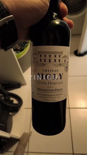 Bordeaux Montagne-Saint-Émilion Château Moly Héritage 2023