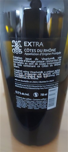 Valle del Ródano Côtes del Ródano Vinarium Extra 2024