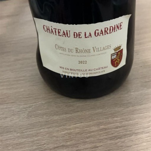 Rhônedalen Côtes-du-Rhône-Villages Château La Gardine 2022