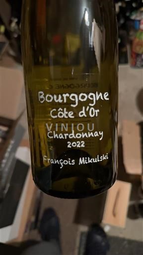 Bourgogne Bourgogne Côte d'Or François Mikulski Chardonnay 2022