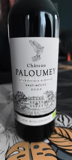 Bordeaux Haut-Médoc Cru Bourgeois Supérieur Château Paloumey 2022
