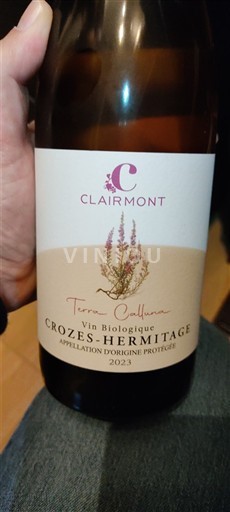 Thung lũng Rhône Crozes-hermitage Clairmont Terra Calluna 2023