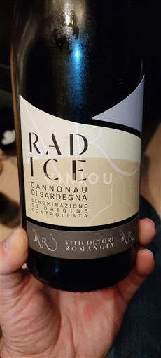 Sardinian Wines Cannonau di Sardegna Viticoltori Romangia Radice Non-Vintage