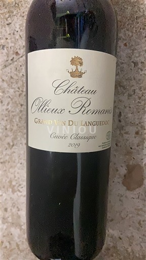 Languedoc Corbières Ollieux Romanis Classique 2019