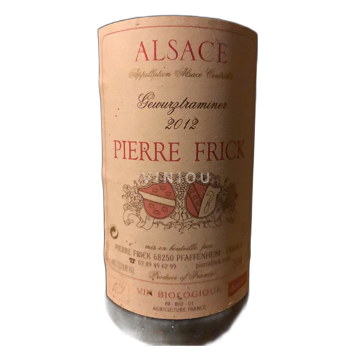 Alsace Gewurztraminer Pierre Frick 2012