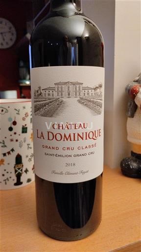 Bordeaux Saint-Émilion Grand Cru Grand Cru Classé Château La Dominique 2018