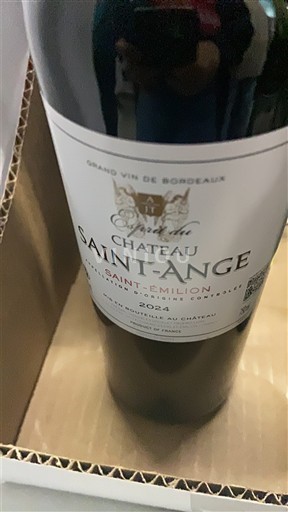 Burdeos Saint-Émilion Château Saint-Ange 2022