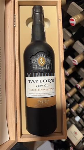 Portugal Oporto Taylor's Very Old Single Harvest Port 1967
