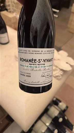 Borgogna Romanée-saint-vivant Grand Cru Domaine La Romanée-Conti Romanée-St-Vivant Marey-Monge 2020